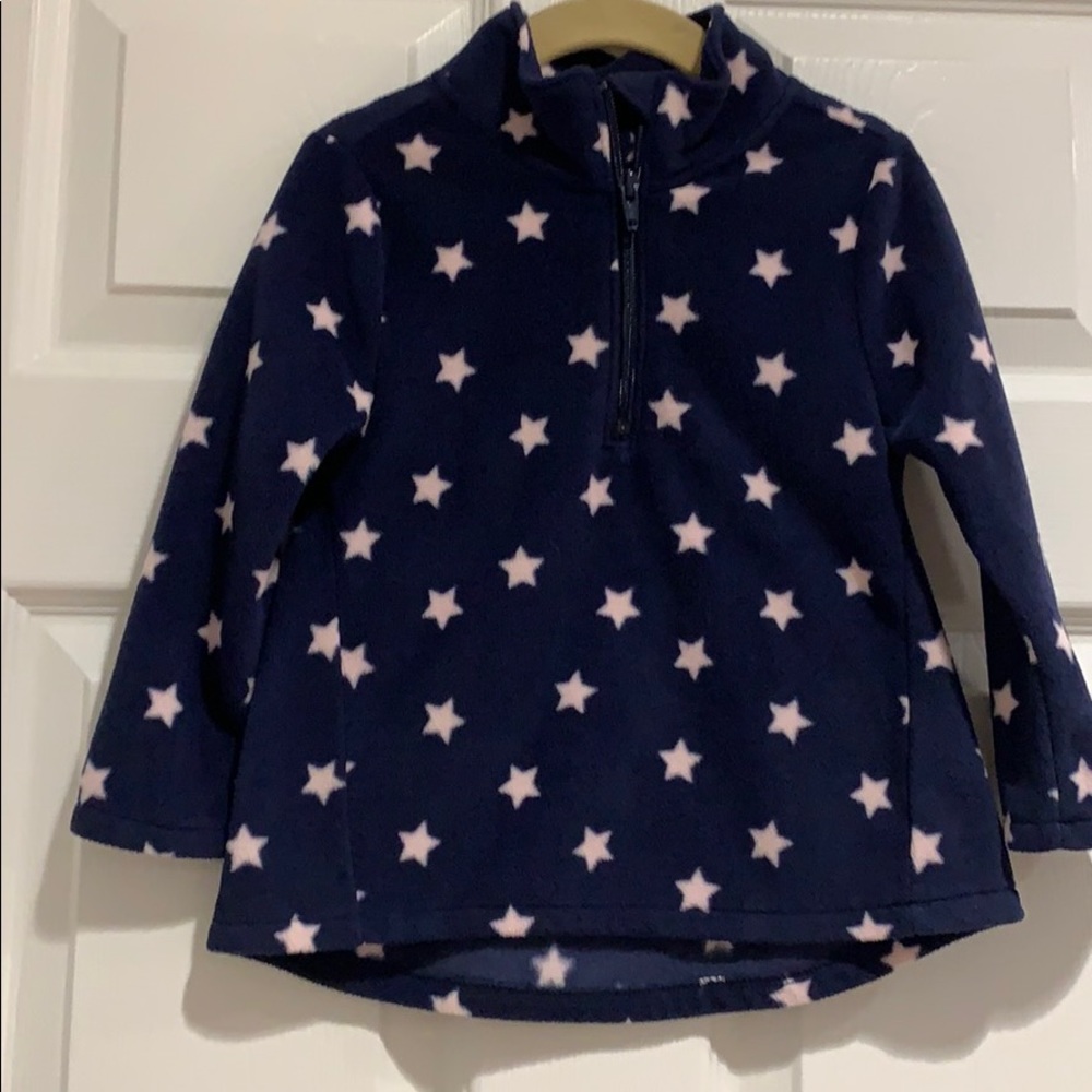 OLD NAVY HALF ZIP FLEECE PULLOVER